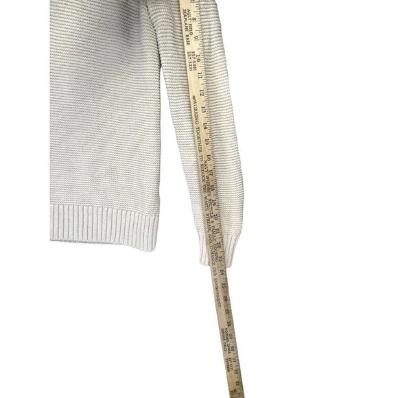 J.Crew Turtleneck Sweater Womens Size XS Cotton Wool Blend Neutral Capsule Tan - Picture 8 of 10